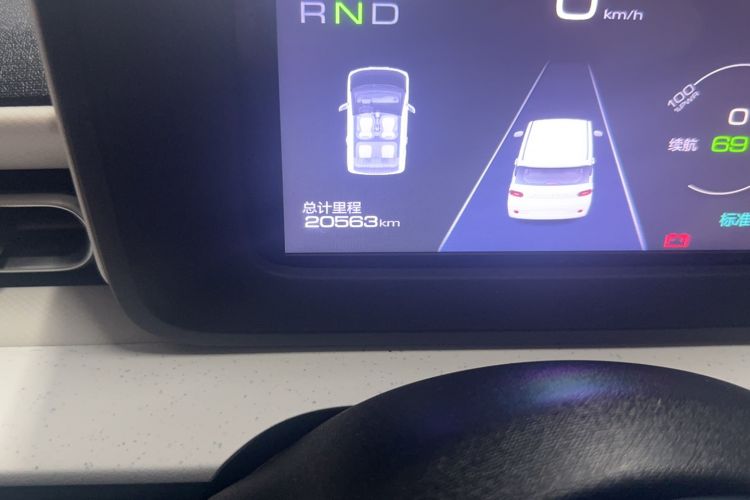 Used Wuling Hongguang MINIEV 2024 3rd Generation 170 km Odometer Close Up