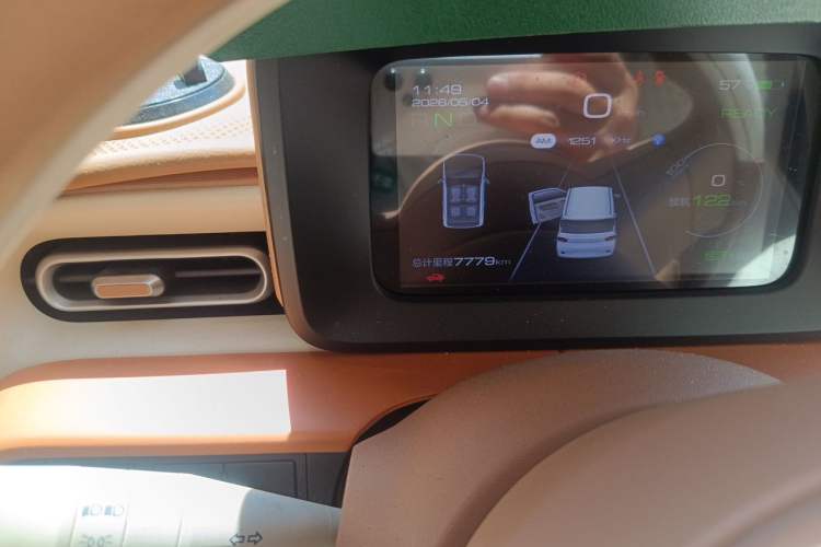 Used Wuling Hongguang MINIEV 2024 3rd Generation 215km Youth Edition Odometer Close Up