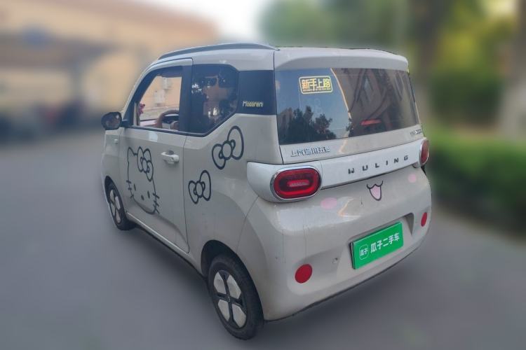 Used Wuling Hongguang MINIEV 2024 3rd Generation 215km Advanced Version Rear Left 45 Deg