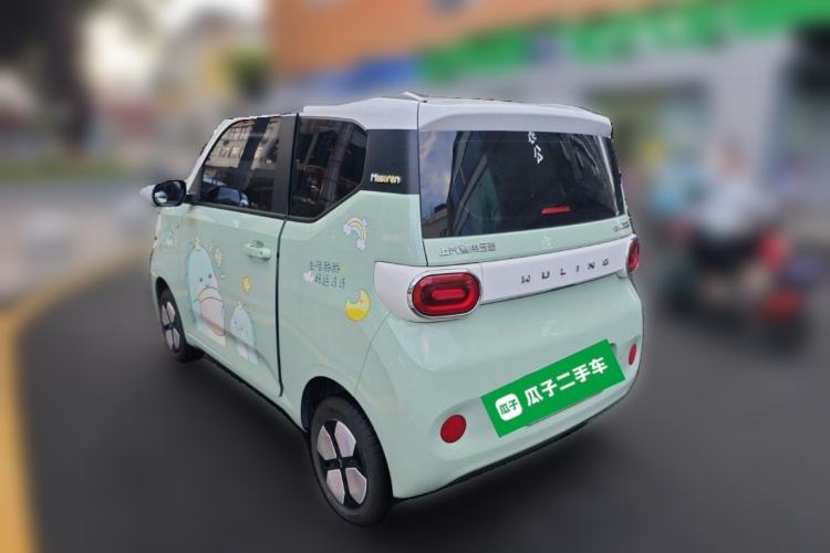 Used Wuling Hongguang MINIEV 2024 3rd Generation 215km Advanced Version Rear Left 45 Deg
