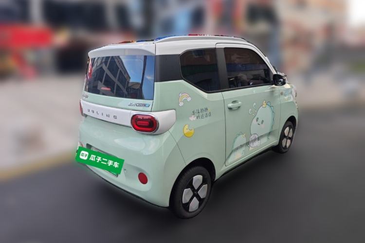 Used Wuling Hongguang MINIEV 2024 3rd Generation 215km Advanced Version Rear Right 45 Deg
