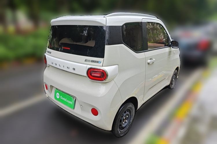 Used Wuling Hongguang MINIEV 2024 3rd Generation 215km Advanced Version Rear Right 45 Deg