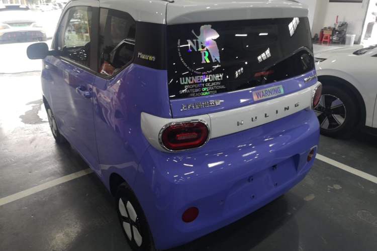 Used Wuling Hongguang MINIEV 2024 3rd Generation 215km Advanced Version Rear Left 45 Deg