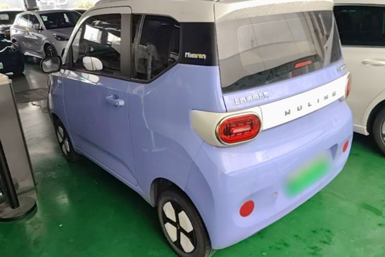 Used Wuling Hongguang MINIEV 2024 3rd Generation 215km Advanced Version Rear Left 45 Deg