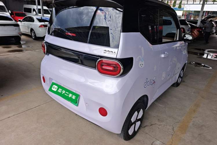 Used Wuling Hongguang MINIEV 2024 3rd Generation 215km Advanced Version Rear Right 45 Deg