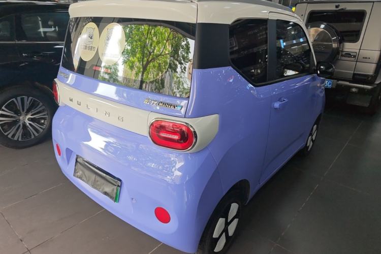 Used Wuling Hongguang MINIEV 2024 3rd Generation 215km Advanced Version Rear Right 45 Deg