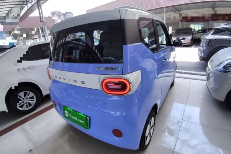 Used Wuling Hongguang MINIEV 2024 3rd Generation 215km Advanced Version Rear Right 45 Deg