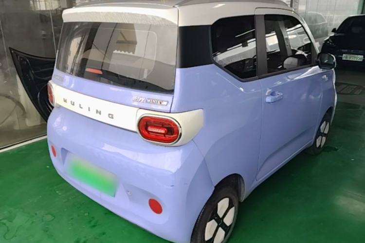 Used Wuling Hongguang MINIEV 2024 3rd Generation 215km Advanced Version Rear Right 45 Deg
