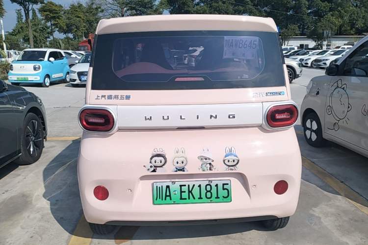 Used Wuling Hongguang MINIEV 2024 3rd Generation 215km Youth Edition Rear