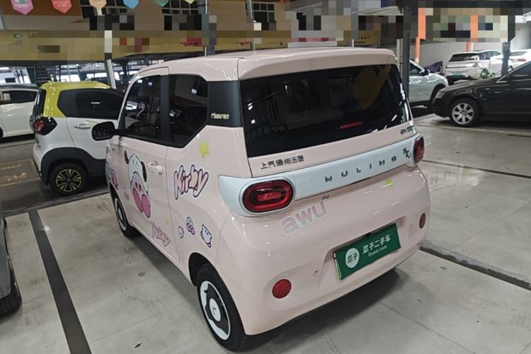 Used Wuling Hongguang MINIEV 2024 3rd Generation 215km Youth Edition Rear Left 45 Deg