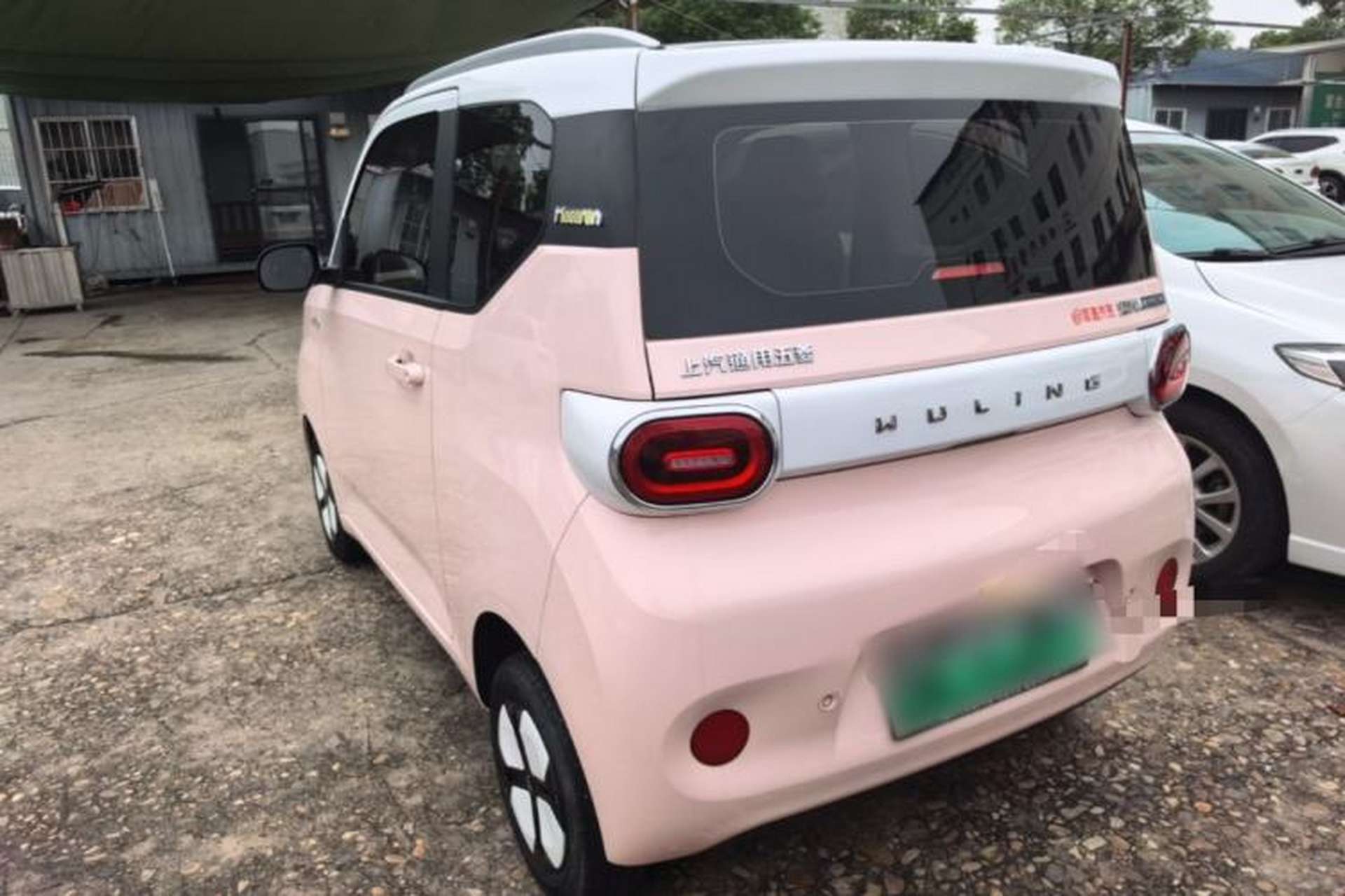 Used Wuling Hongguang MINIEV 2024 3rd Generation 215km Advanced Version Rear Left 45 Deg