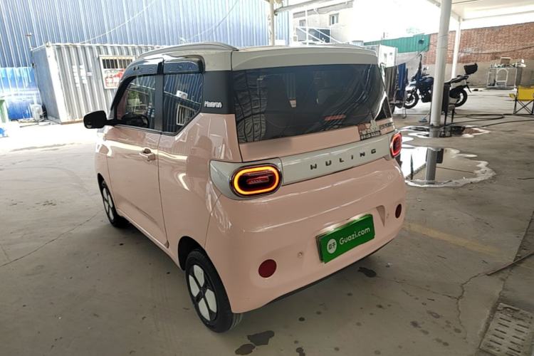 Used Wuling Hongguang MINIEV 2024 3rd Generation 215km Advanced Version Rear Left 45 Deg