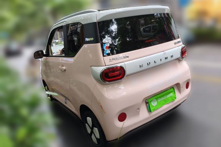 Used Wuling Hongguang MINIEV 2024 3rd Generation 215km Advanced Version Rear Left 45 Deg