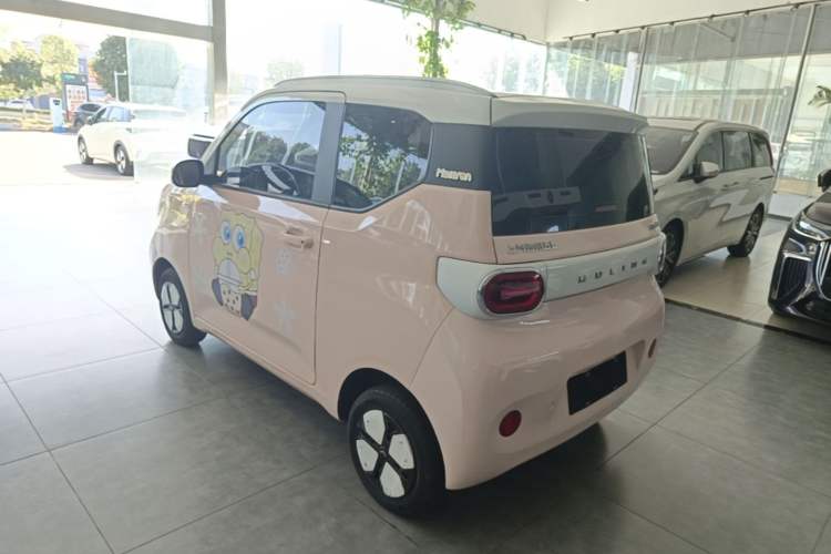 Used Wuling Hongguang MINIEV 2024 3rd Generation 215km Advanced Version Rear Left 45 Deg