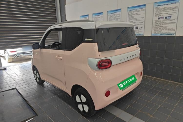 Used Wuling Hongguang MINIEV 2024 3rd Generation 215km Advanced Version Rear Left 45 Deg