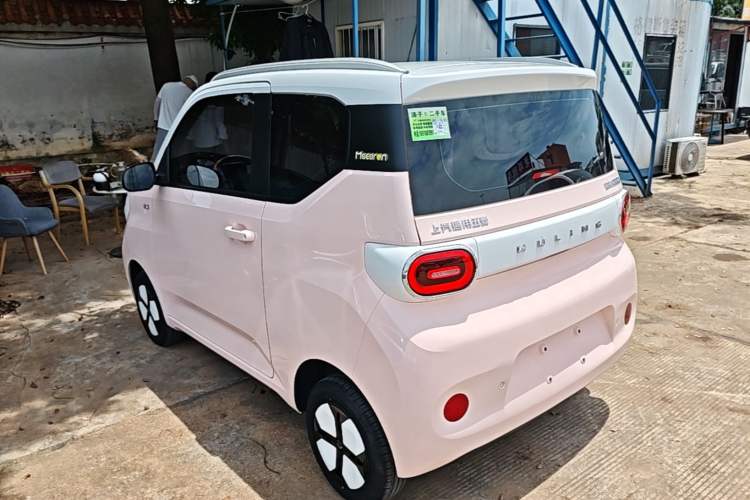 Used Wuling Hongguang MINIEV 2024 3rd Generation 215km Advanced Version Rear Left 45 Deg