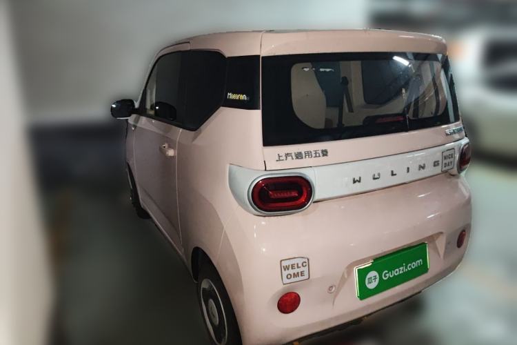Used Wuling Hongguang MINIEV 2024 3rd Generation 215km Youth Edition Rear Left 45 Deg