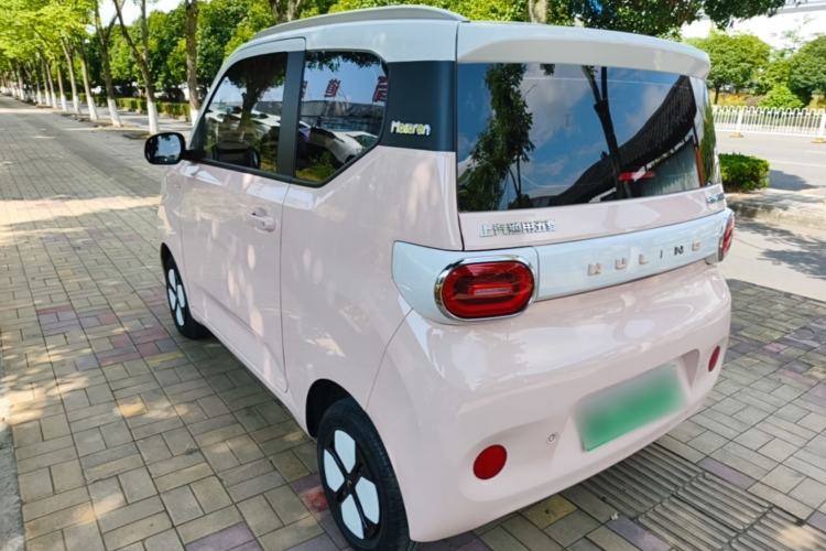 Used Wuling Hongguang MINIEV 2024 3rd Generation 215km Advanced Version Rear Left 45 Deg