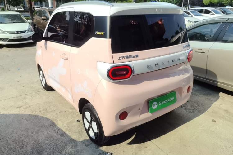 Used Wuling Hongguang MINIEV 2024 3rd Generation 215km Advanced Version Rear Left 45 Deg