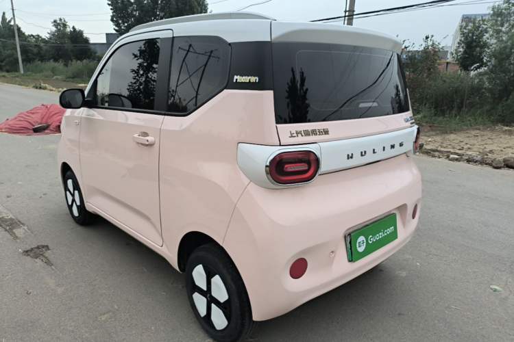 Used Wuling Hongguang MINIEV 2024 3rd Generation 215km Advanced Version Rear Left 45 Deg
