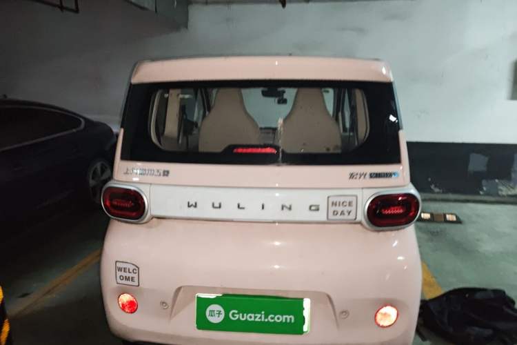 Used Wuling Hongguang MINIEV 2024 3rd Generation 215km Youth Edition Rear