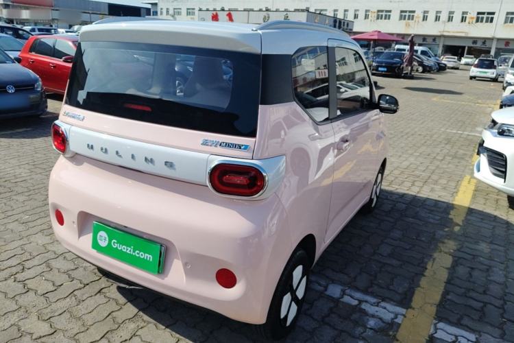 Used Wuling Hongguang MINIEV 2024 3rd Generation 215km Advanced Version Rear Right 45 Deg
