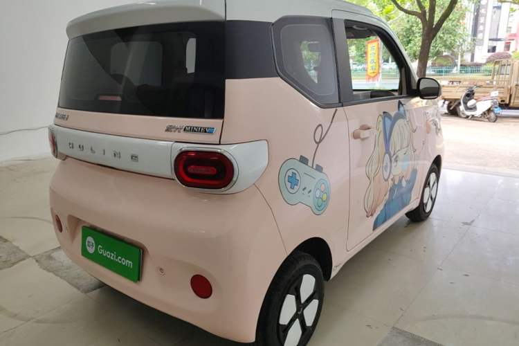 Used Wuling Hongguang MINIEV 2024 3rd Generation 215km Youth Edition Rear Right 45 Deg