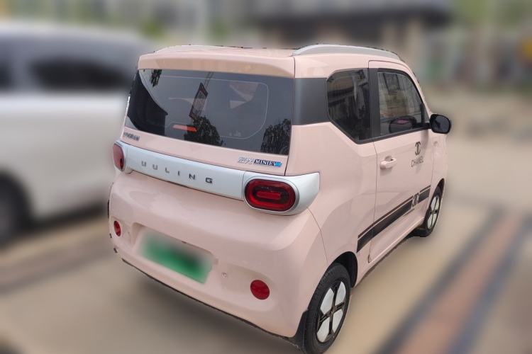 Used Wuling Hongguang MINIEV 2024 3rd Generation 215km Youth Edition Rear Right 45 Deg