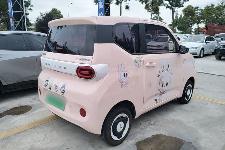 Used Wuling Hongguang MINIEV 2024 3rd Generation 215km Youth Edition Rear Right 45 Deg