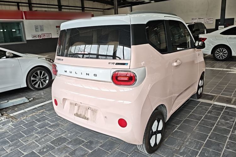 Used Wuling Hongguang MINIEV 2024 3rd Generation 215km Advanced Version Rear Right 45 Deg
