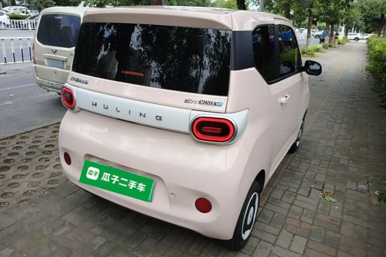 Used Wuling Hongguang MINIEV 2024 3rd Generation 215km Youth Edition Rear Right 45 Deg