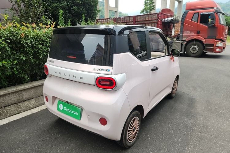 Used Wuling Hongguang MINIEV 2024 3rd Generation 215km Youth Edition Rear Right 45 Deg
