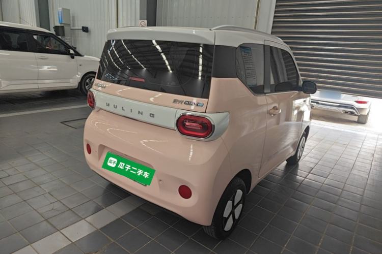 Used Wuling Hongguang MINIEV 2024 3rd Generation 215km Advanced Version Rear Right 45 Deg