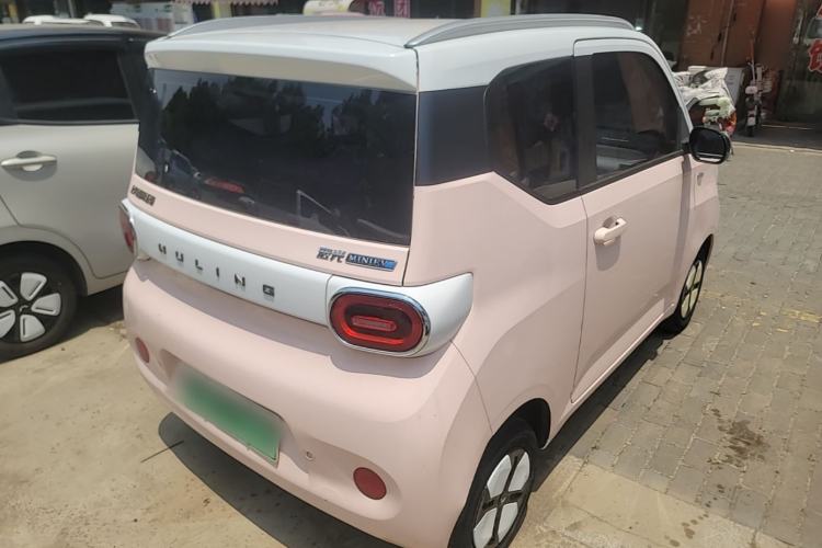 Used Wuling Hongguang MINIEV 2024 3rd Generation 215km Advanced Version Rear Right 45 Deg