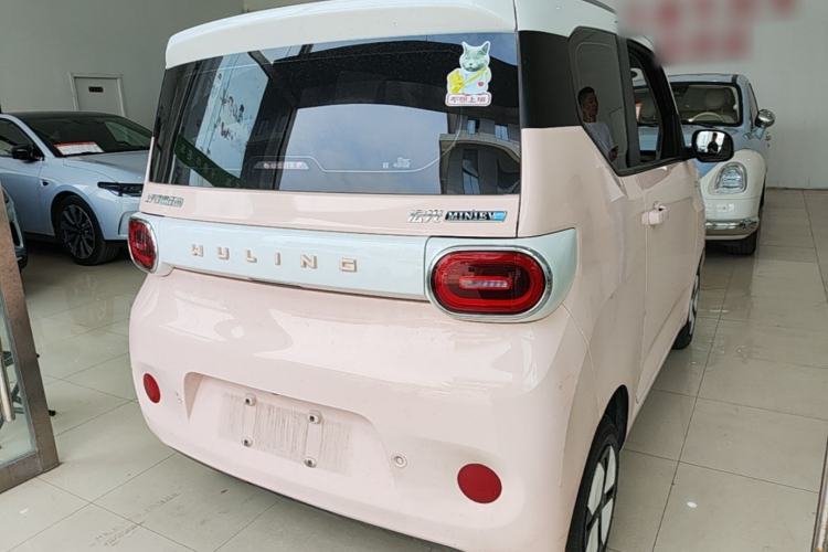 Used Wuling Hongguang MINIEV 2024 3rd Generation 215km Advanced Version Rear Right 45 Deg