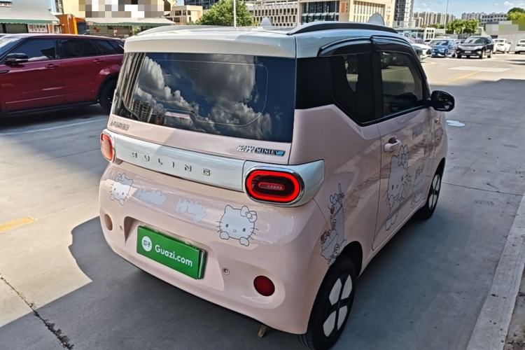 Used Wuling Hongguang MINIEV 2024 3rd Generation 215km Advanced Version Rear Right 45 Deg