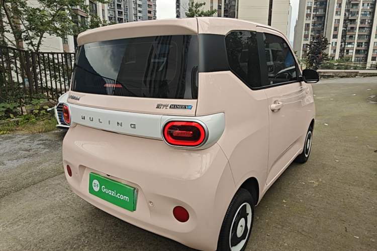 Used Wuling Hongguang MINIEV 2024 3rd Generation 215km Youth Edition Rear Right 45 Deg