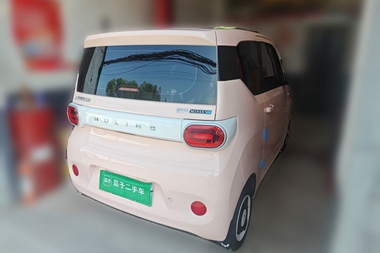 Used Wuling Hongguang MINIEV 2024 3rd Generation 215km Youth Edition Rear Right 45 Deg