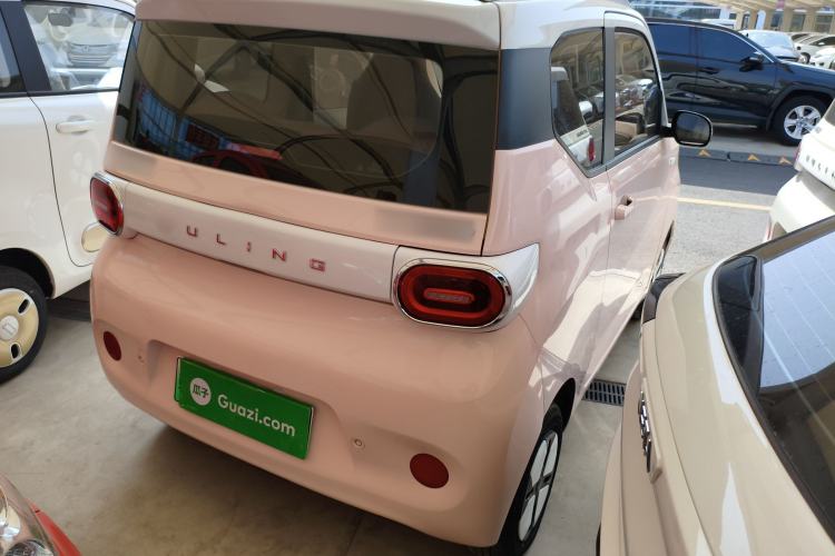 Used Wuling Hongguang MINIEV 2024 3rd Generation 215km Advanced Version Rear Right 45 Deg