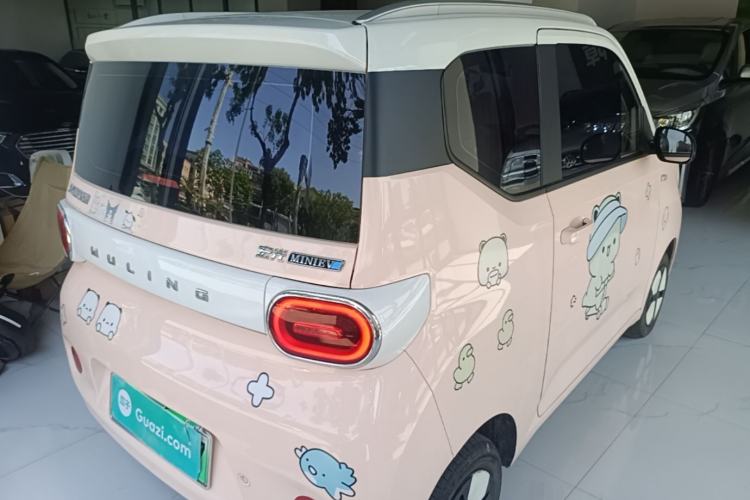 Used Wuling Hongguang MINIEV 2024 3rd Generation 215km Advanced Version Rear Right 45 Deg