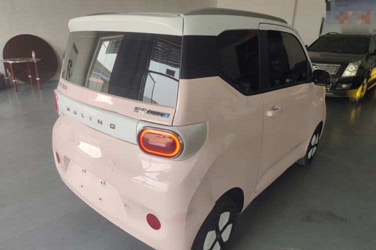 Used Wuling Hongguang MINIEV 2024 3rd Generation 215km Advanced Version Rear Right 45 Deg