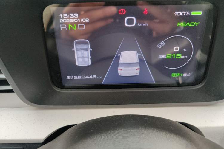 Used Wuling Hongguang MINIEV 2024 3rd Generation 215km Advanced Version Odometer Close Up