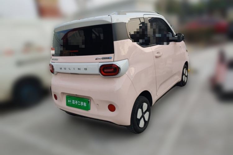 Used Wuling Hongguang MINIEV 2024 3rd Generation 215km Advanced Version Rear Right 45 Deg