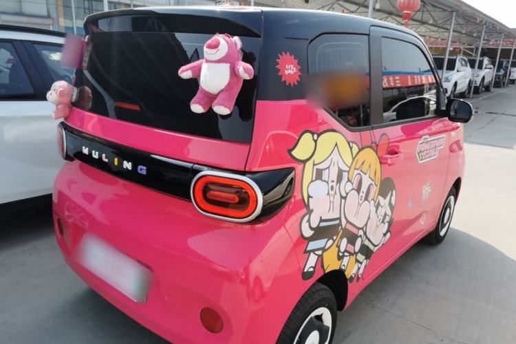 Used Wuling Hongguang MINIEV 2024 3rd Generation 215km Youth Edition Rear Right 45 Deg