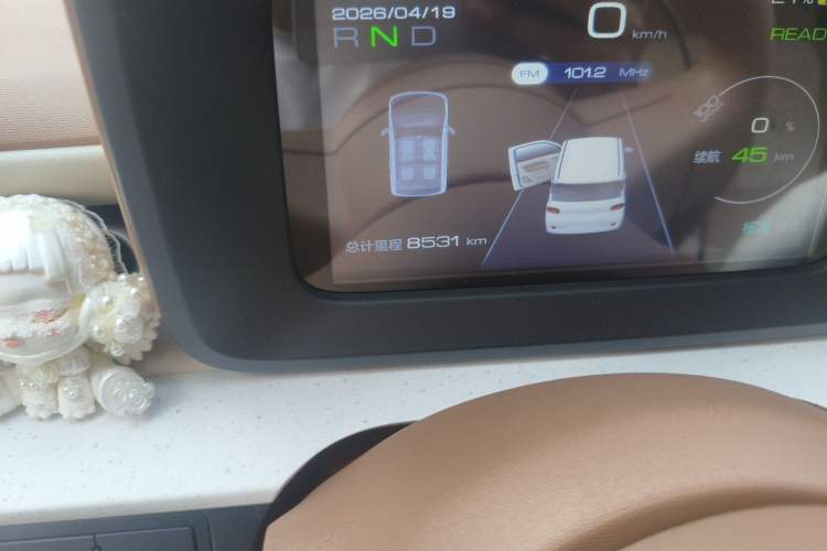 Used Wuling Hongguang MINIEV 2024 3rd Generation 215km Youth Edition Odometer Close Up