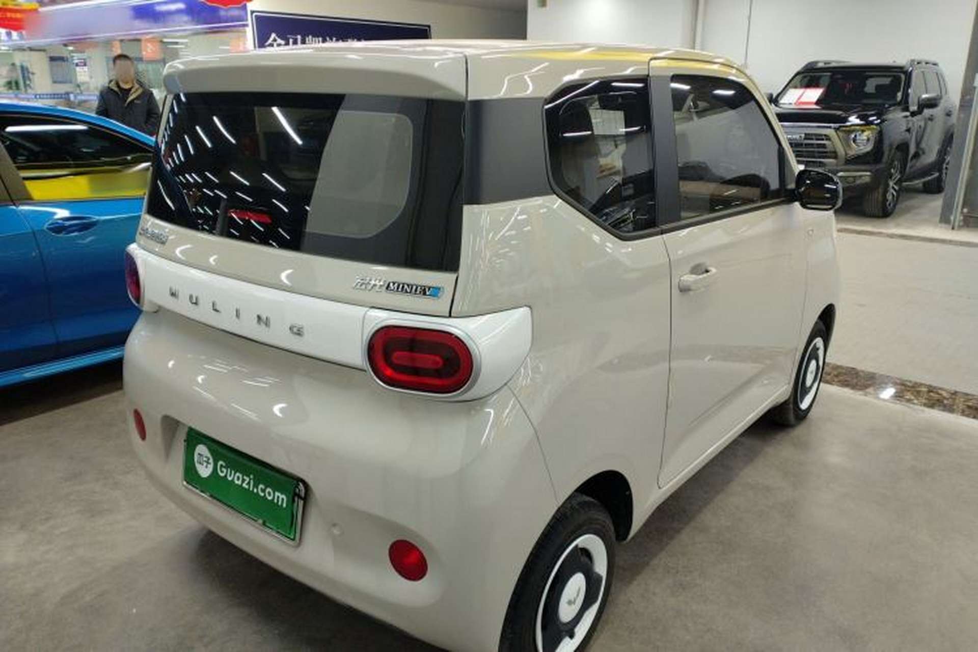Used Wuling Hongguang MINIEV 2024 3rd Generation 215km Youth Edition Rear Right 45 Deg