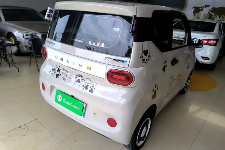 Used Wuling Hongguang MINIEV 2024 3rd Generation 215km Youth Edition Rear Right 45 Deg