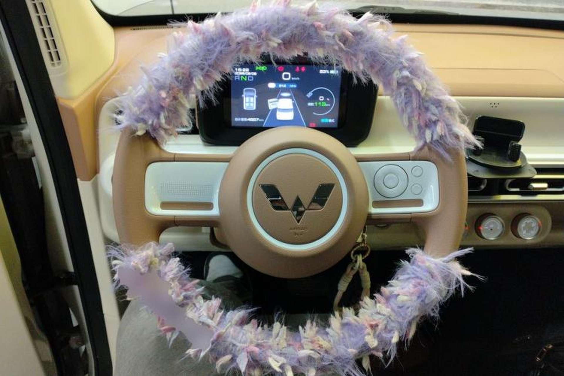 Used Wuling Hongguang MINIEV 2024 3rd Generation 215km Youth Edition Steering Wheel