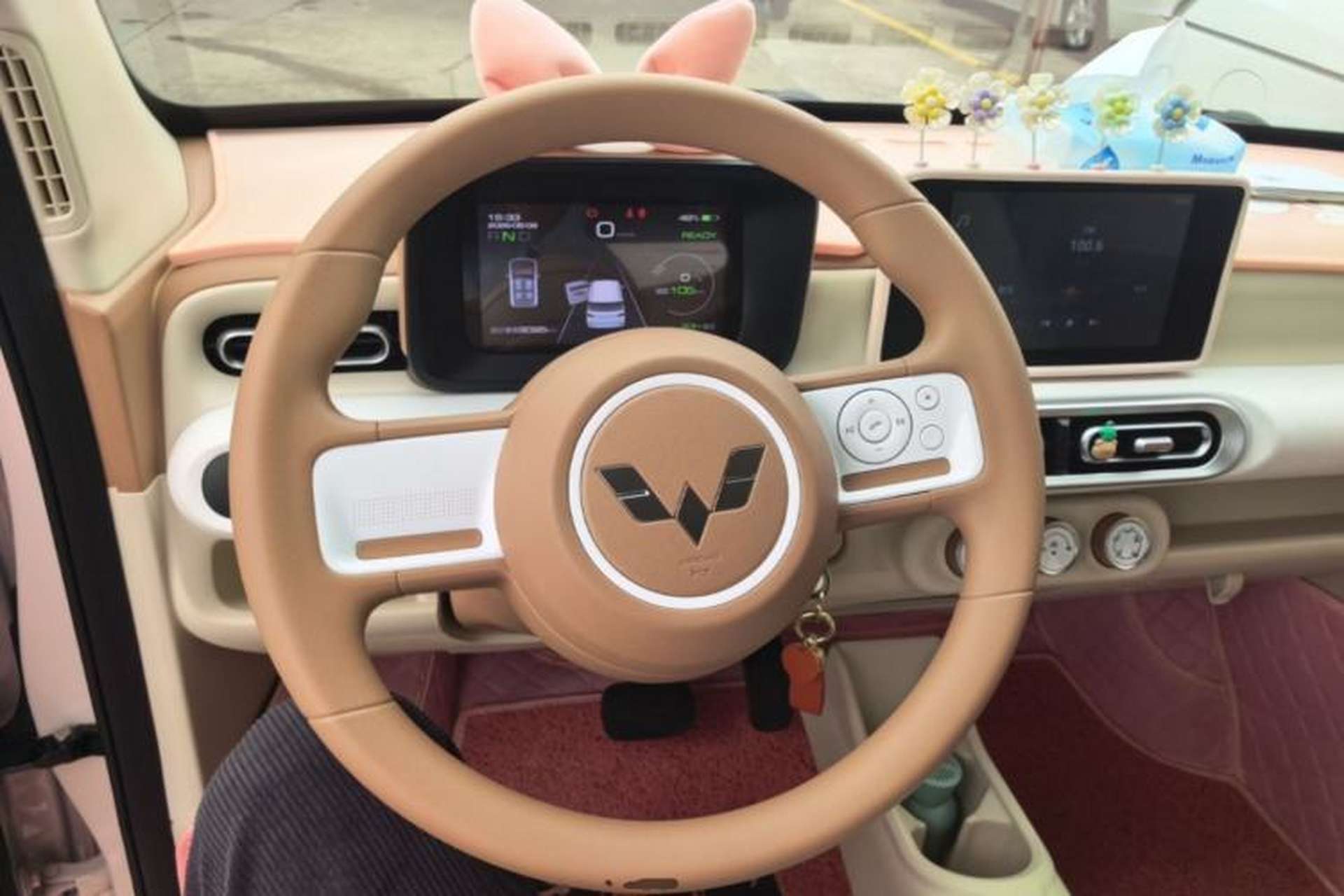 Used Wuling Hongguang MINIEV 2024 3rd Generation 215km Advanced Version Steering Wheel