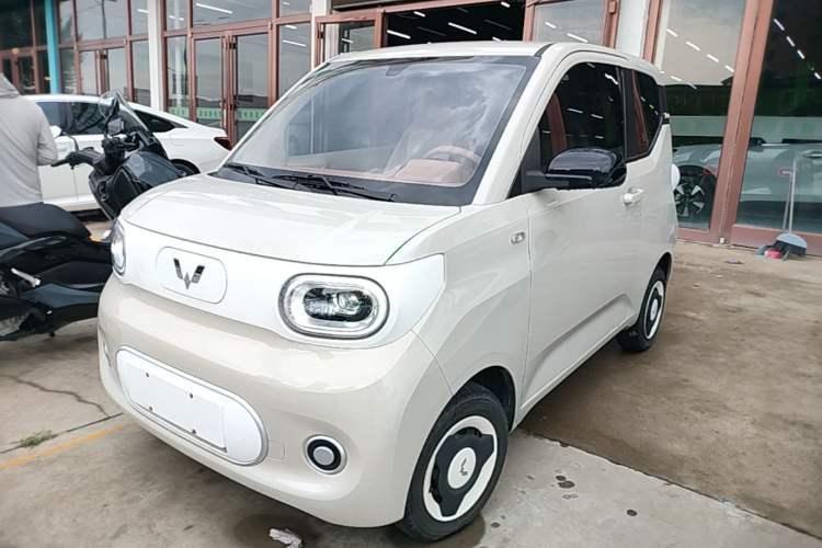 Used Wuling Hongguang MINIEV 2024 3rd Generation 215km Youth Edition Guazi used car, China used car export, Used car for sale, Used Wuling cars, Cheapest cars for sale, Electric vehicle, New energy car